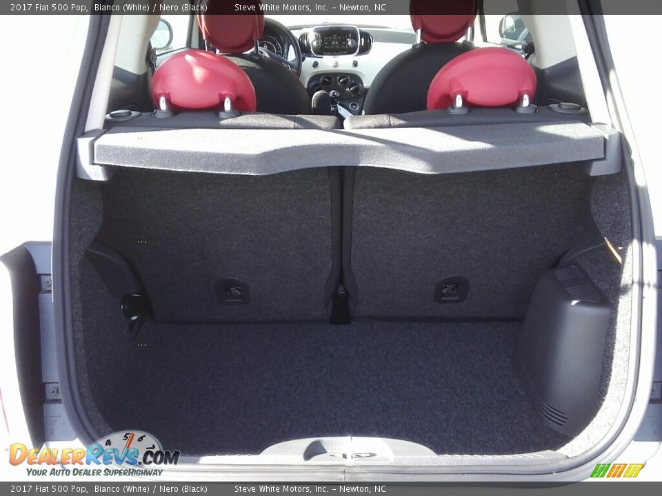 2017 Fiat 500 Pop Bianco (White) / Nero (Black) Photo #13