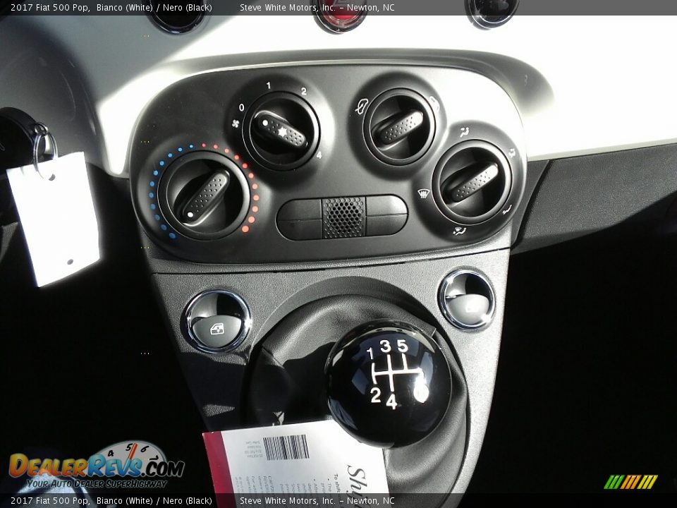 2017 Fiat 500 Pop Bianco (White) / Nero (Black) Photo #20