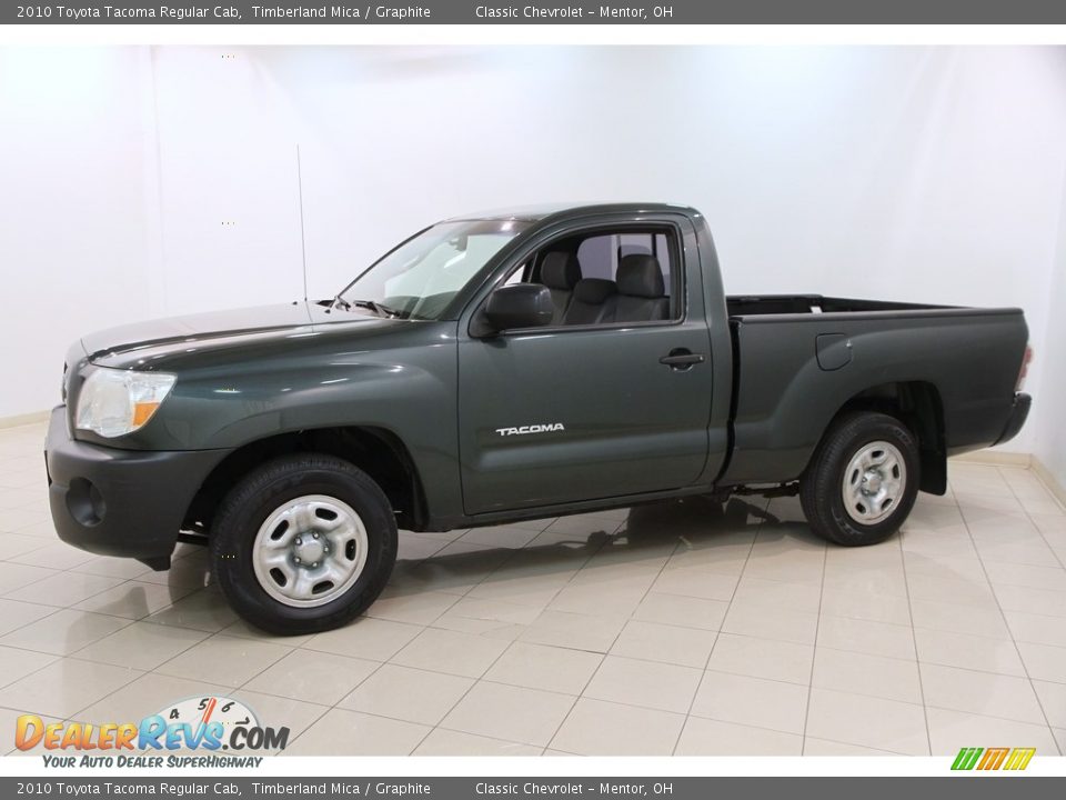 2010 Toyota Tacoma Regular Cab Timberland Mica / Graphite Photo #3