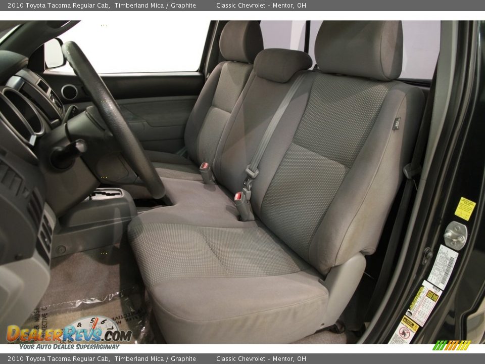 2010 Toyota Tacoma Regular Cab Timberland Mica / Graphite Photo #5