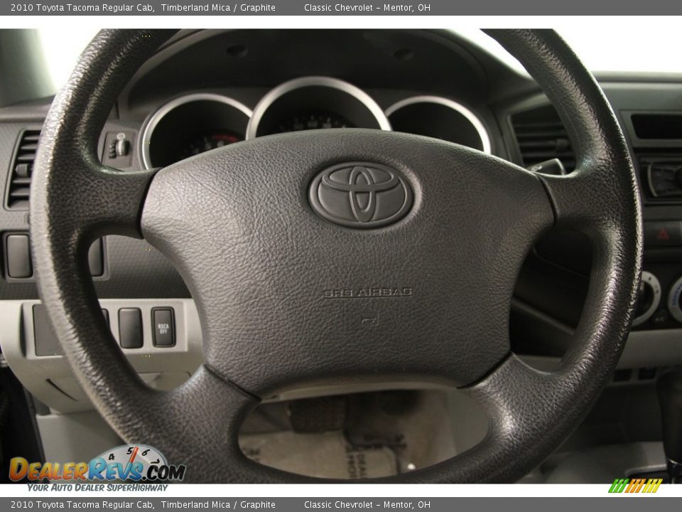 2010 Toyota Tacoma Regular Cab Timberland Mica / Graphite Photo #6
