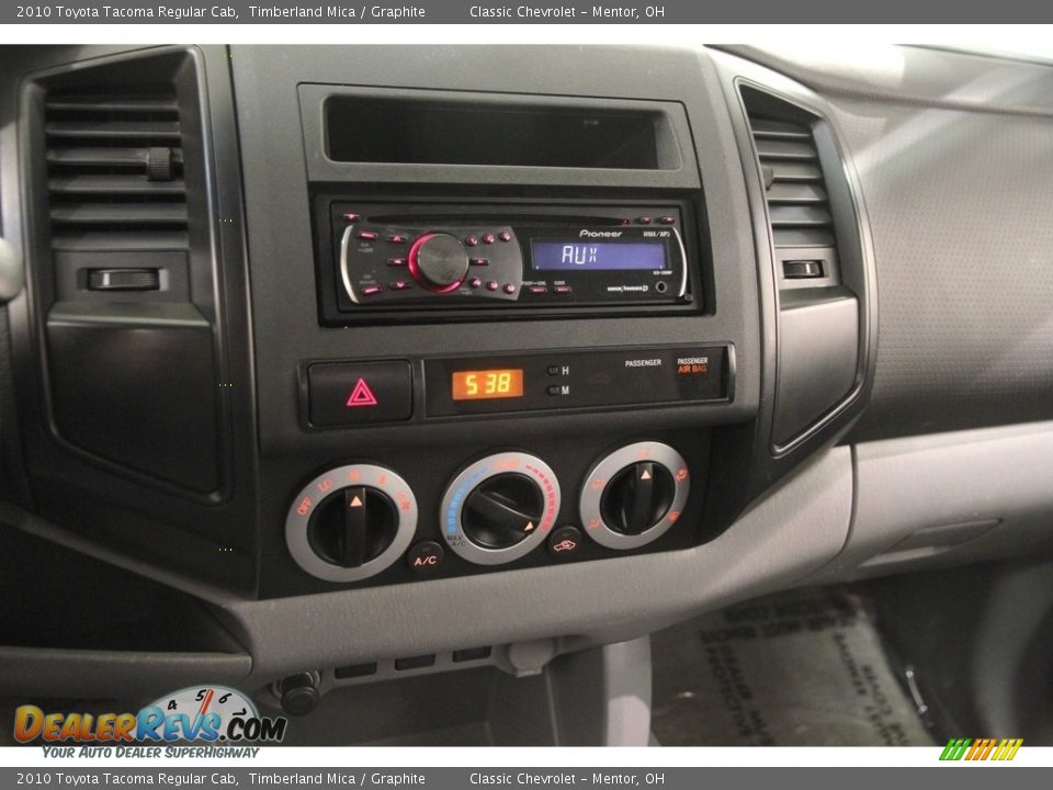 2010 Toyota Tacoma Regular Cab Timberland Mica / Graphite Photo #8