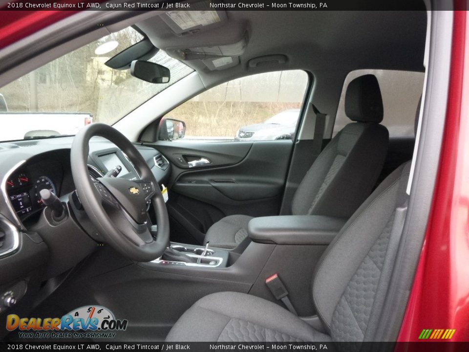 2018 Chevrolet Equinox LT AWD Cajun Red Tintcoat / Jet Black Photo #11