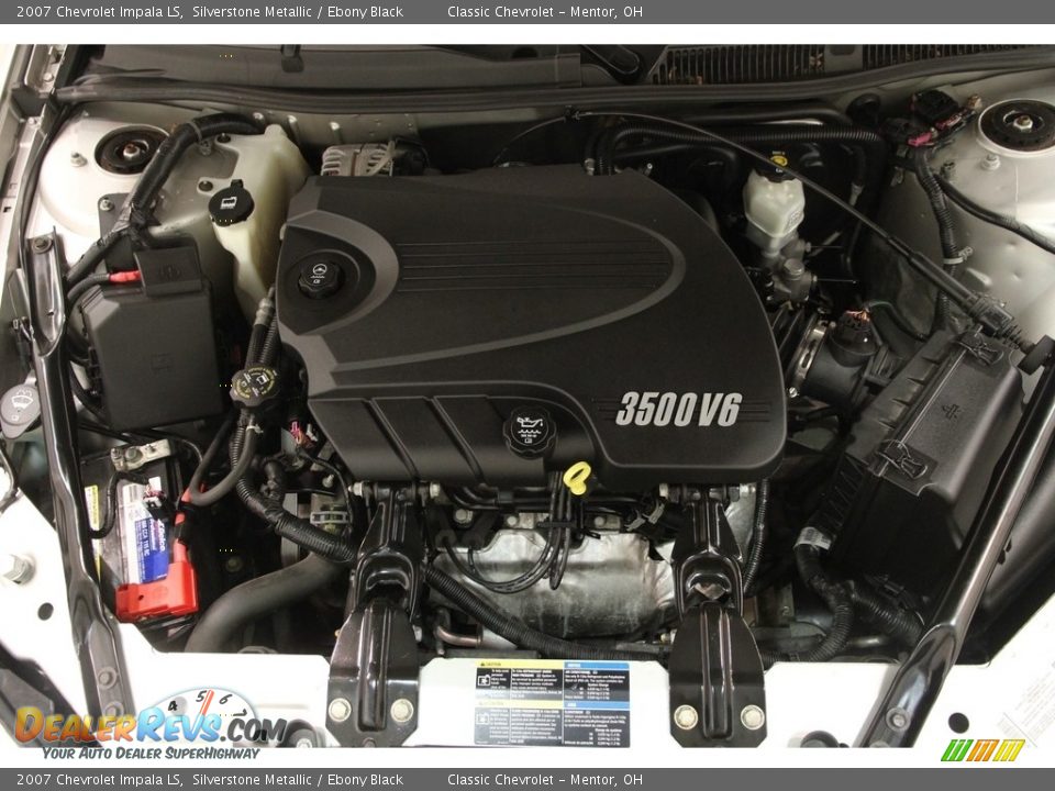 2007 Chevrolet Impala LS Silverstone Metallic / Ebony Black Photo #14