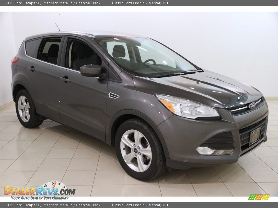 2015 Ford Escape SE Magnetic Metallic / Charcoal Black Photo #1