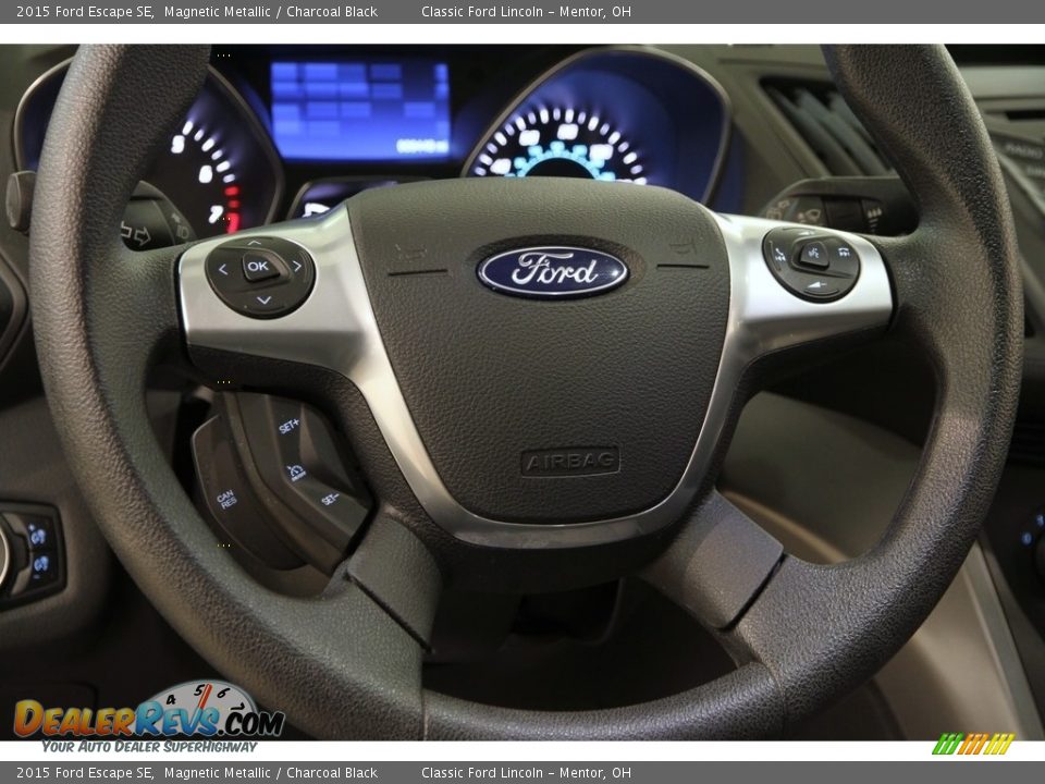 2015 Ford Escape SE Magnetic Metallic / Charcoal Black Photo #6