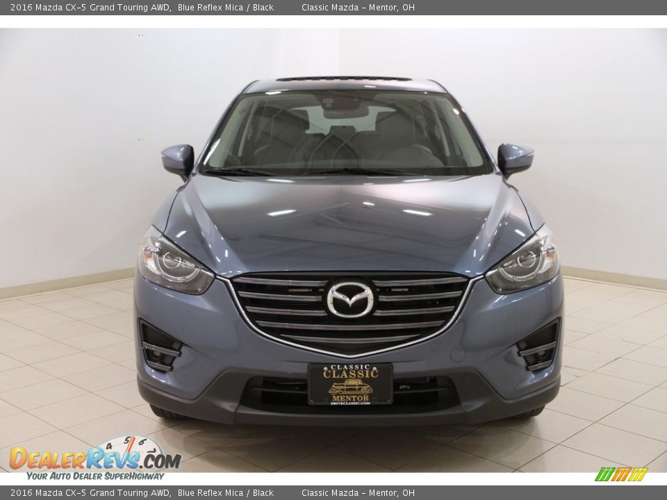 2016 Mazda CX-5 Grand Touring AWD Blue Reflex Mica / Black Photo #2
