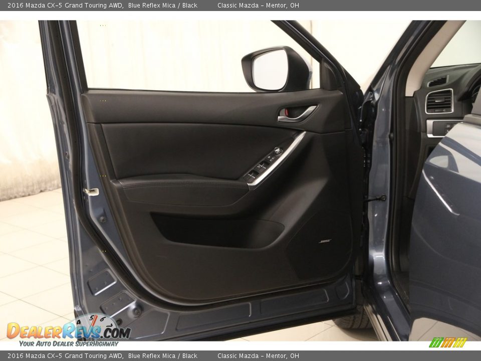 2016 Mazda CX-5 Grand Touring AWD Blue Reflex Mica / Black Photo #4
