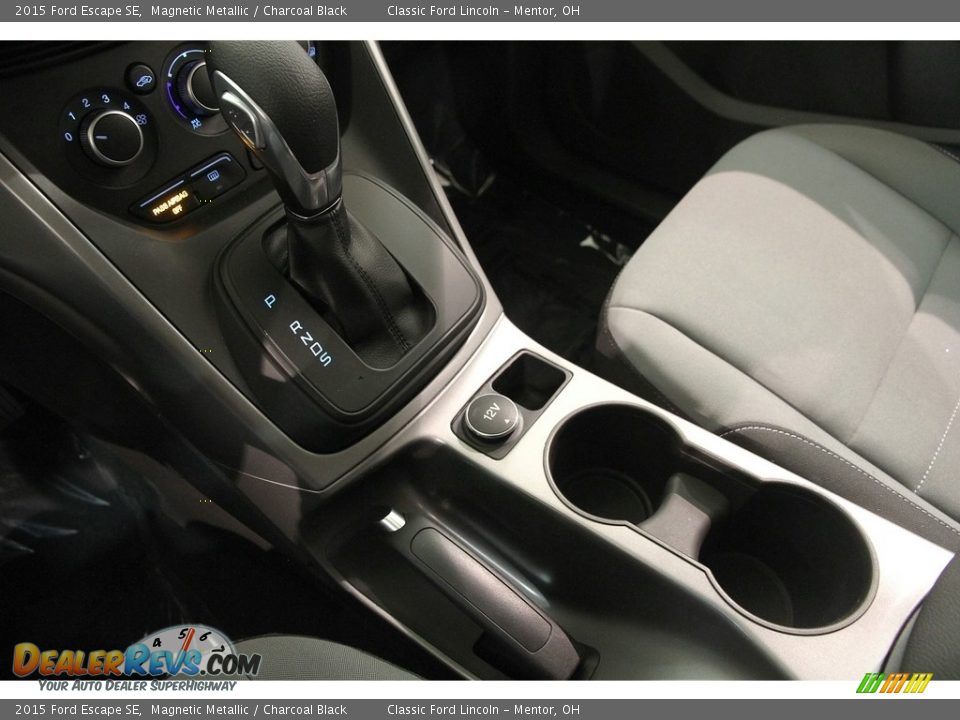 2015 Ford Escape SE Magnetic Metallic / Charcoal Black Photo #11