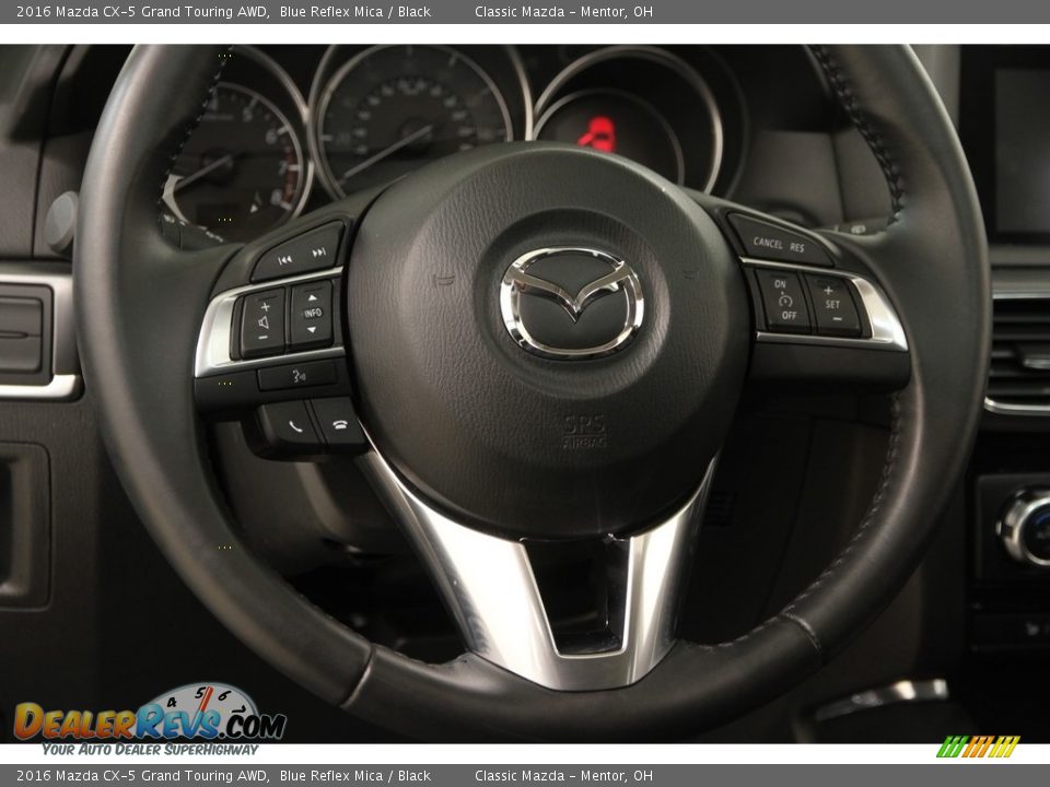 2016 Mazda CX-5 Grand Touring AWD Blue Reflex Mica / Black Photo #6