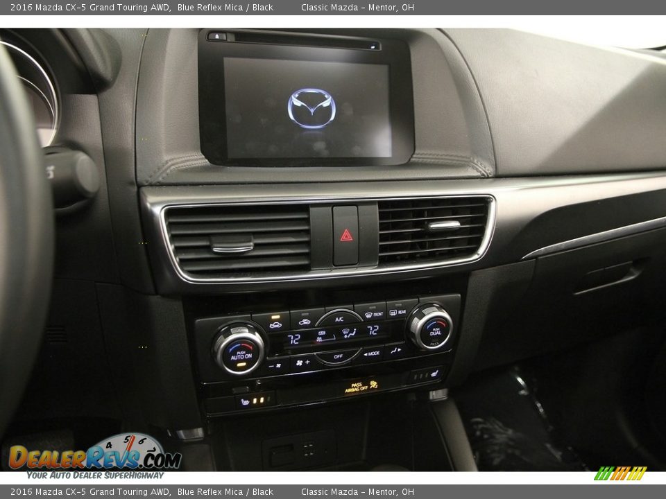 2016 Mazda CX-5 Grand Touring AWD Blue Reflex Mica / Black Photo #8