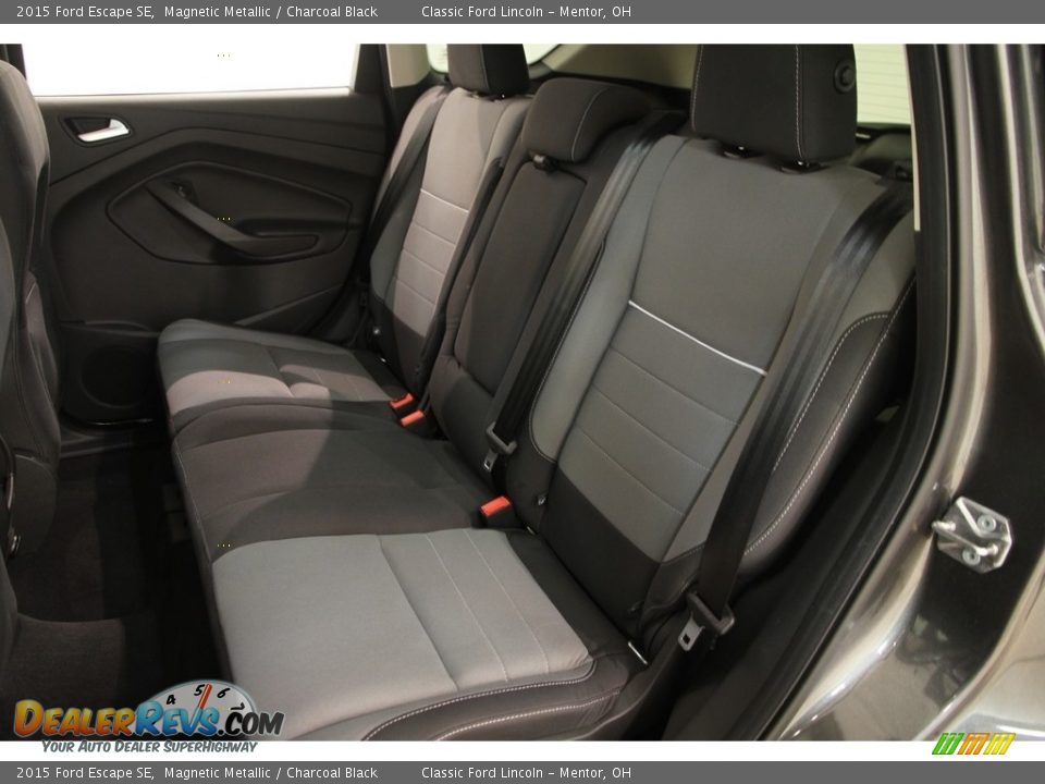 2015 Ford Escape SE Magnetic Metallic / Charcoal Black Photo #14