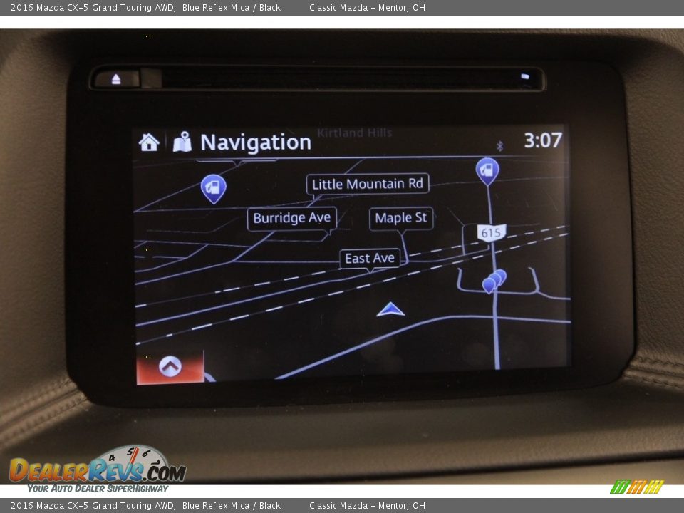 2016 Mazda CX-5 Grand Touring AWD Blue Reflex Mica / Black Photo #9