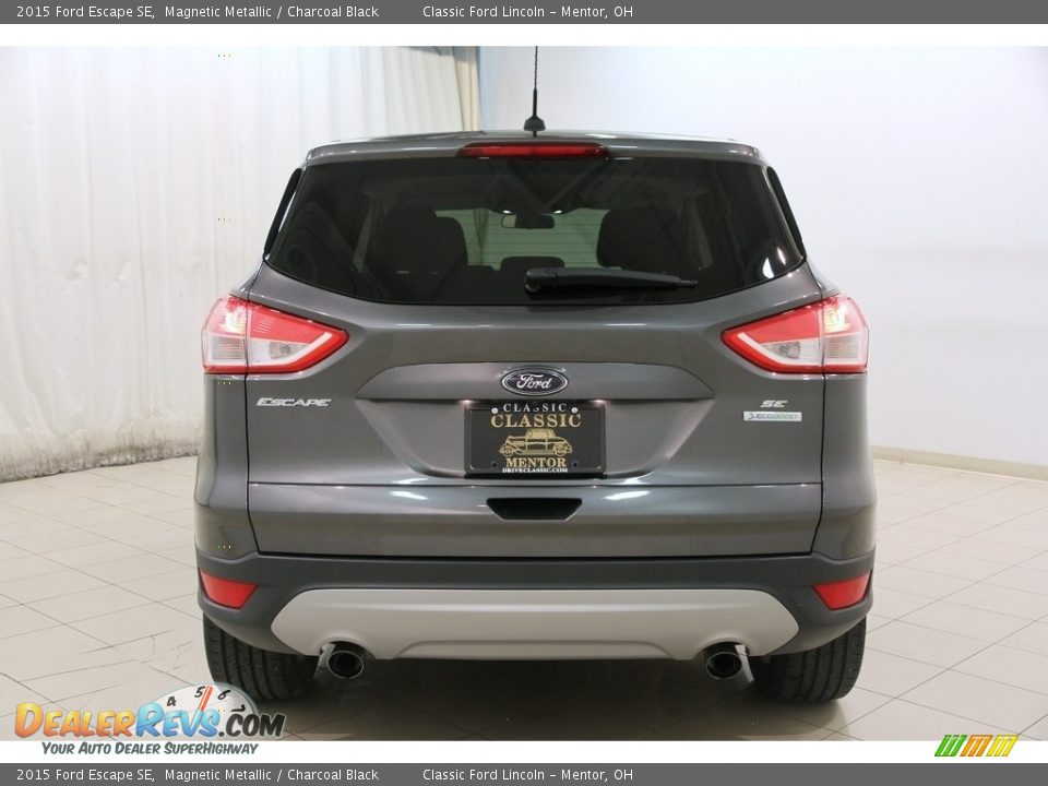 2015 Ford Escape SE Magnetic Metallic / Charcoal Black Photo #15