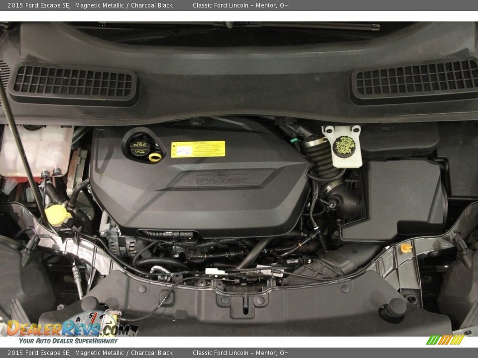 2015 Ford Escape SE Magnetic Metallic / Charcoal Black Photo #16