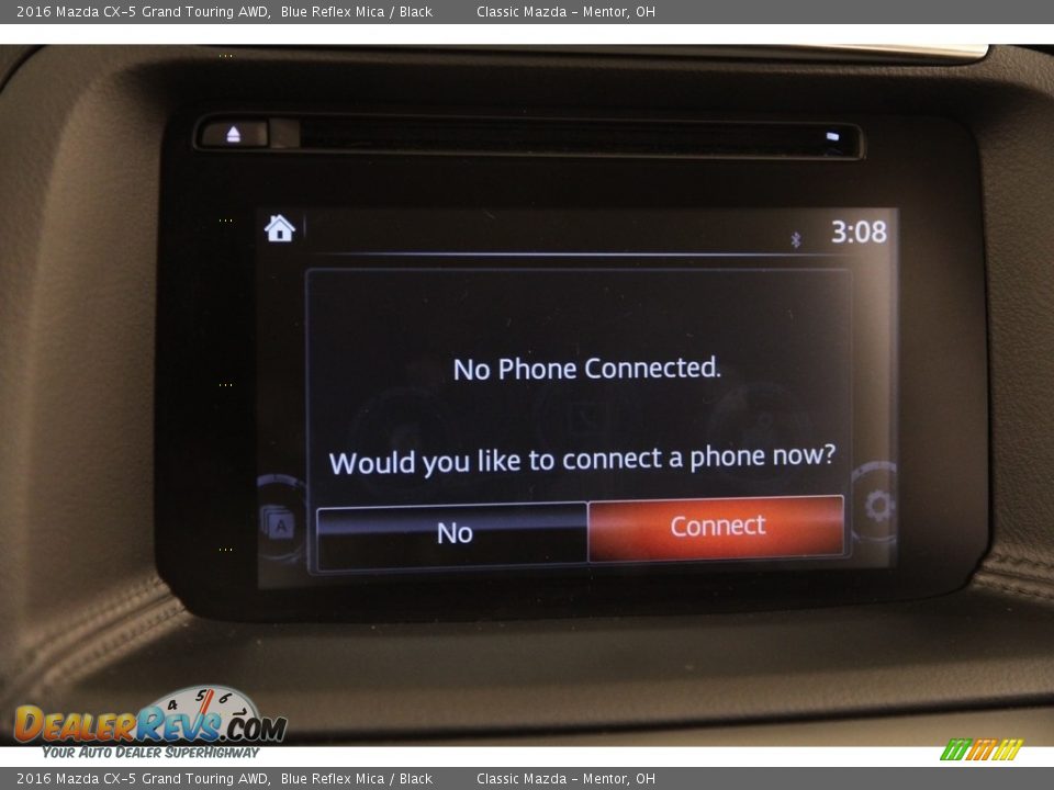 2016 Mazda CX-5 Grand Touring AWD Blue Reflex Mica / Black Photo #11