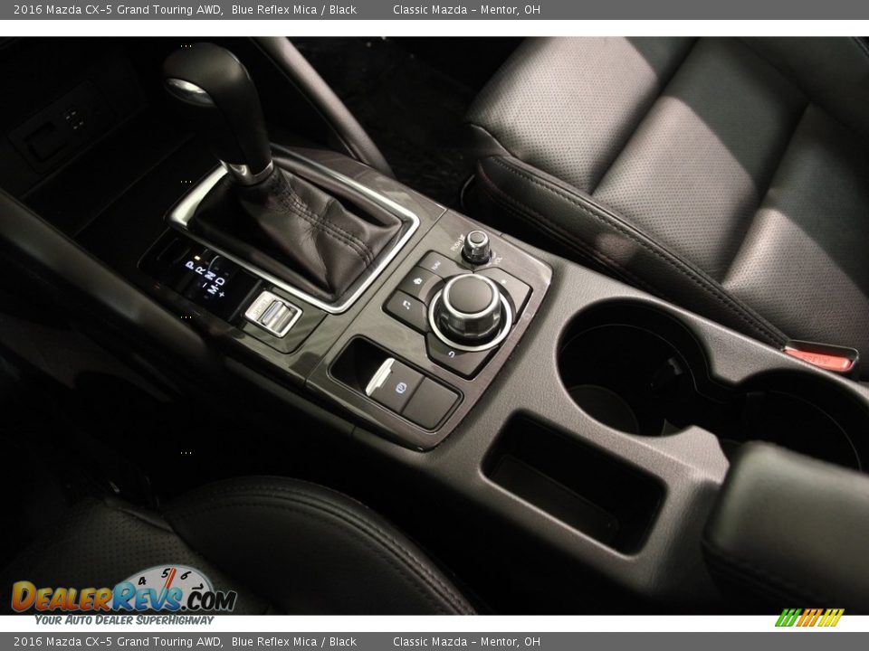 2016 Mazda CX-5 Grand Touring AWD Blue Reflex Mica / Black Photo #12