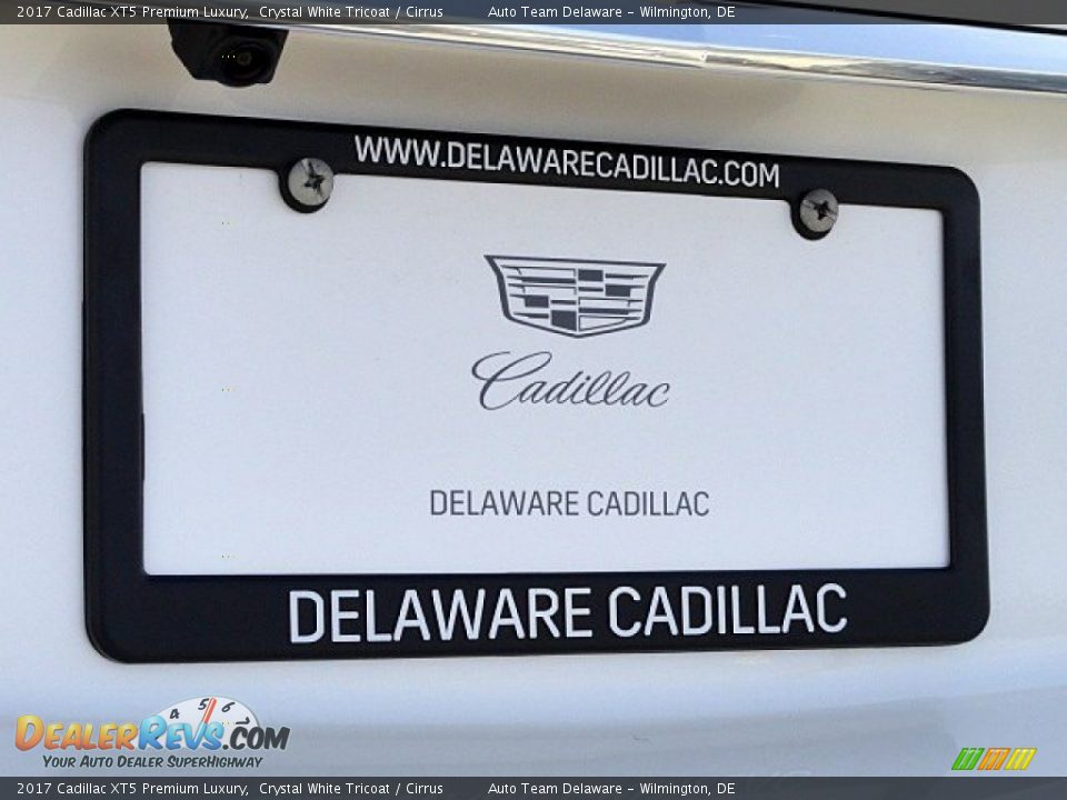 2017 Cadillac XT5 Premium Luxury Crystal White Tricoat / Cirrus Photo #34