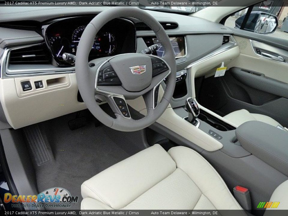 Cirrus Interior - 2017 Cadillac XT5 Premium Luxury AWD Photo #12
