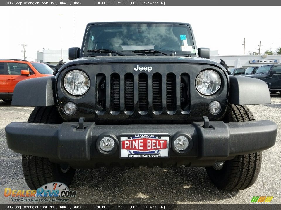 2017 Jeep Wrangler Sport 4x4 Black / Black Photo #2