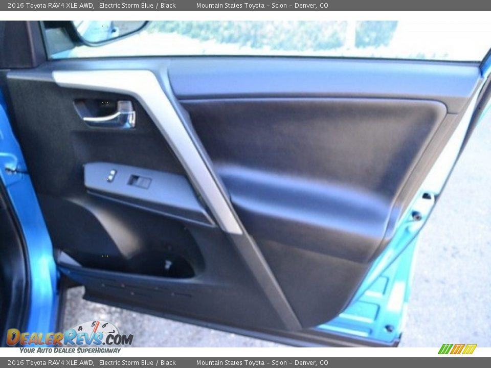 2016 Toyota RAV4 XLE AWD Electric Storm Blue / Black Photo #26