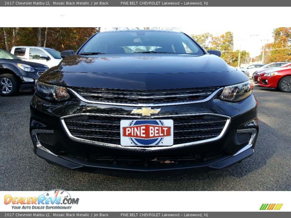 2017 Chevrolet Malibu LS Mosaic Black Metallic / Jet Black Photo #2
