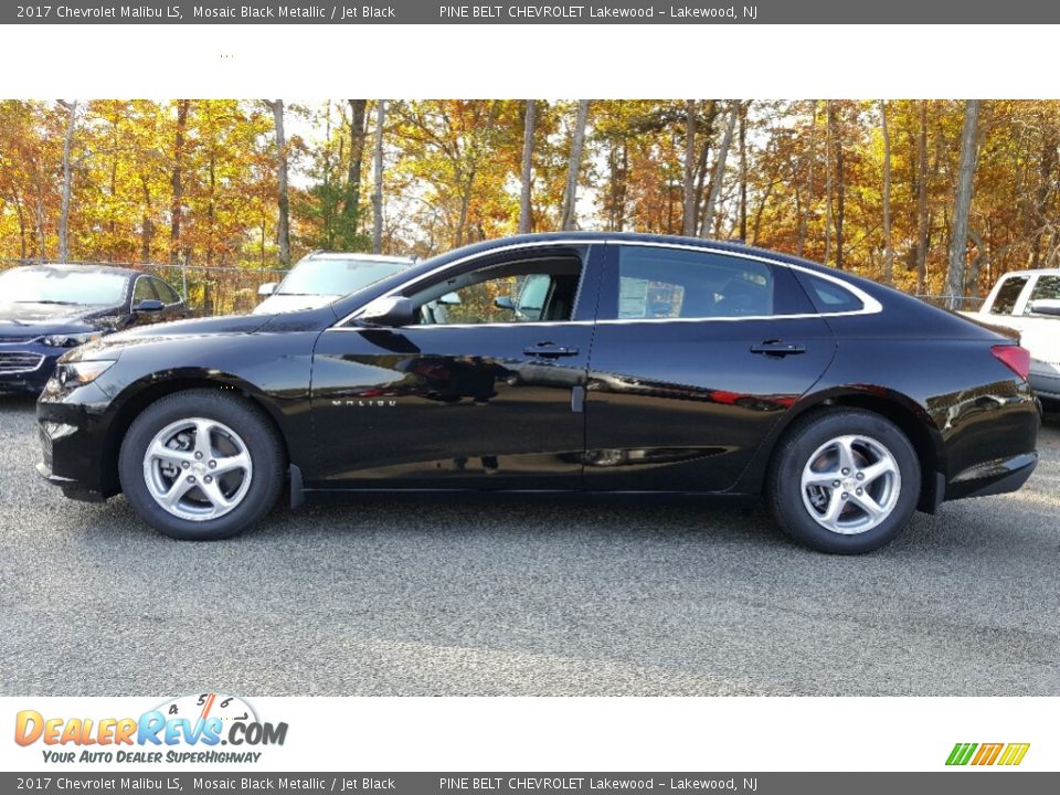 2017 Chevrolet Malibu LS Mosaic Black Metallic / Jet Black Photo #3