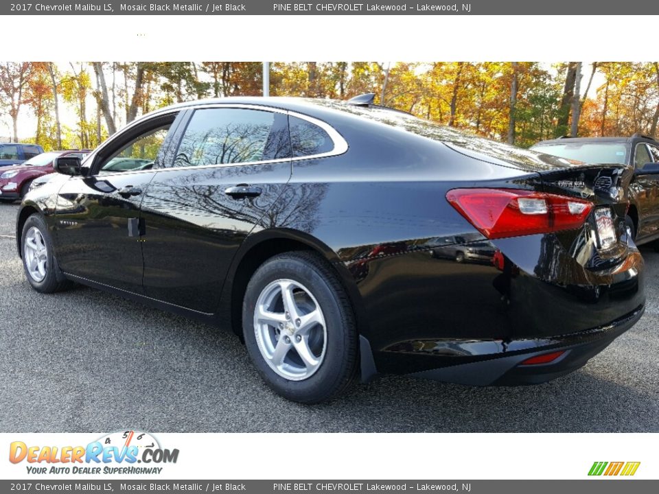 2017 Chevrolet Malibu LS Mosaic Black Metallic / Jet Black Photo #4