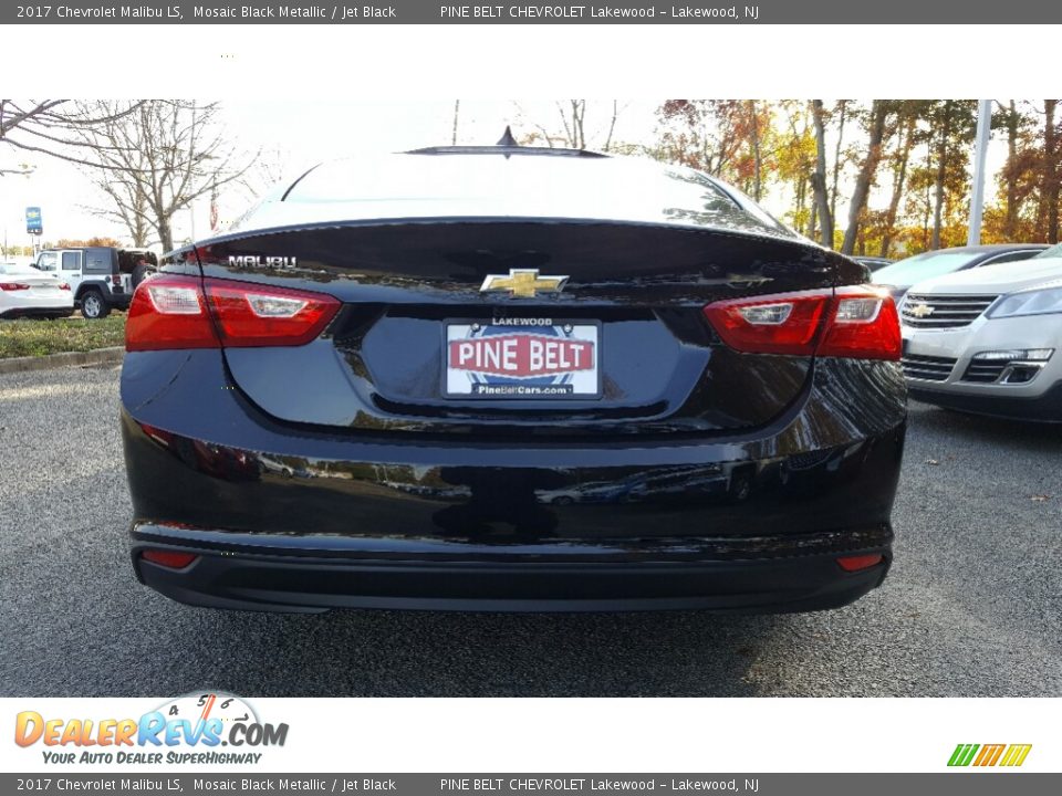 2017 Chevrolet Malibu LS Mosaic Black Metallic / Jet Black Photo #5