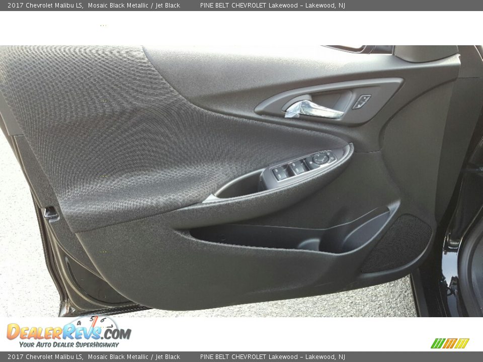 2017 Chevrolet Malibu LS Mosaic Black Metallic / Jet Black Photo #6