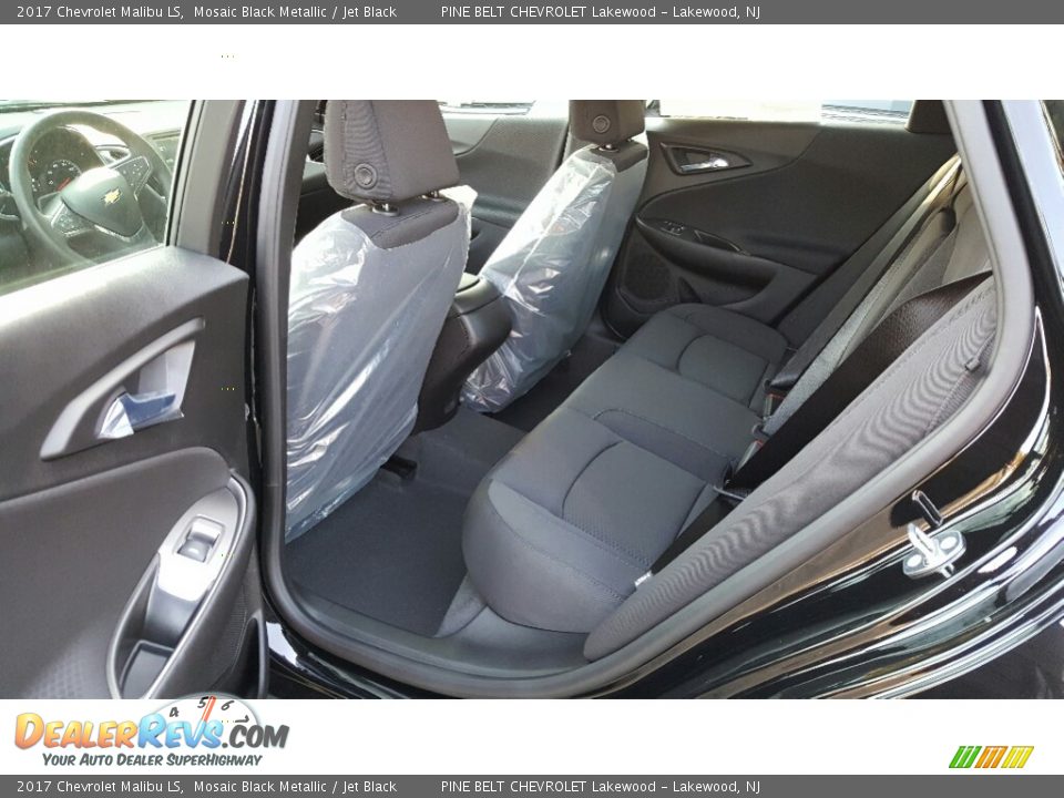 2017 Chevrolet Malibu LS Mosaic Black Metallic / Jet Black Photo #8