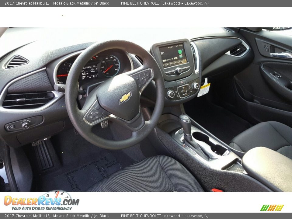 2017 Chevrolet Malibu LS Mosaic Black Metallic / Jet Black Photo #9