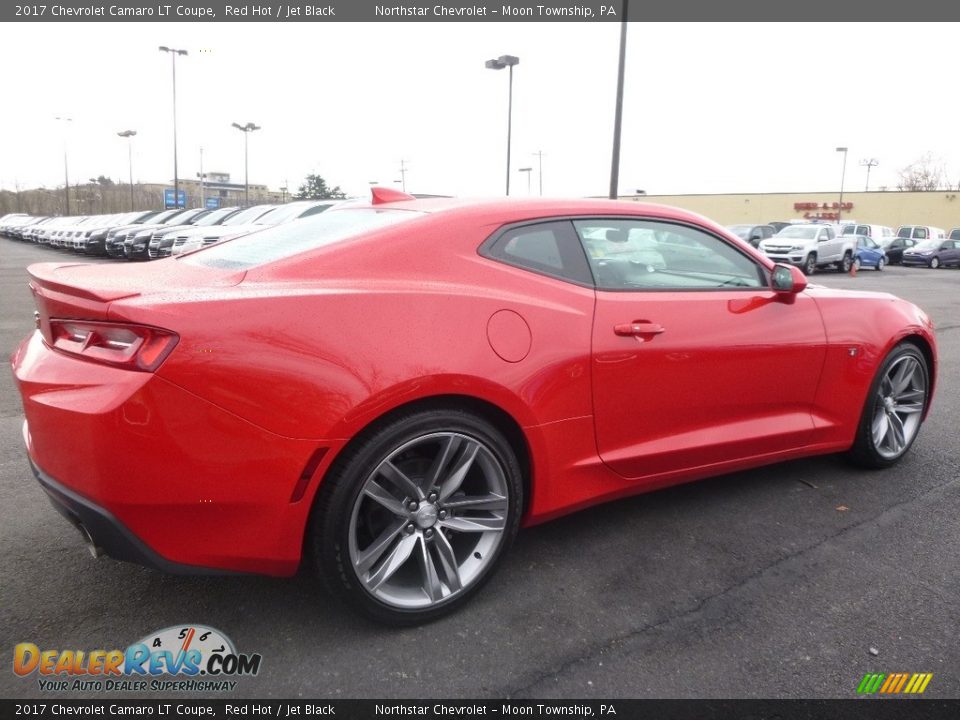 2017 Chevrolet Camaro LT Coupe Red Hot / Jet Black Photo #6