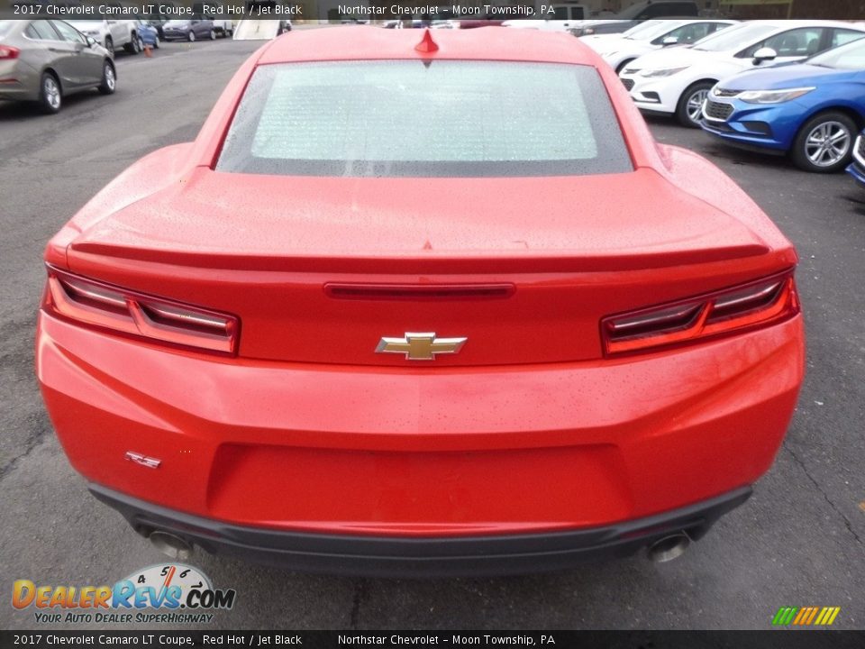 2017 Chevrolet Camaro LT Coupe Red Hot / Jet Black Photo #8