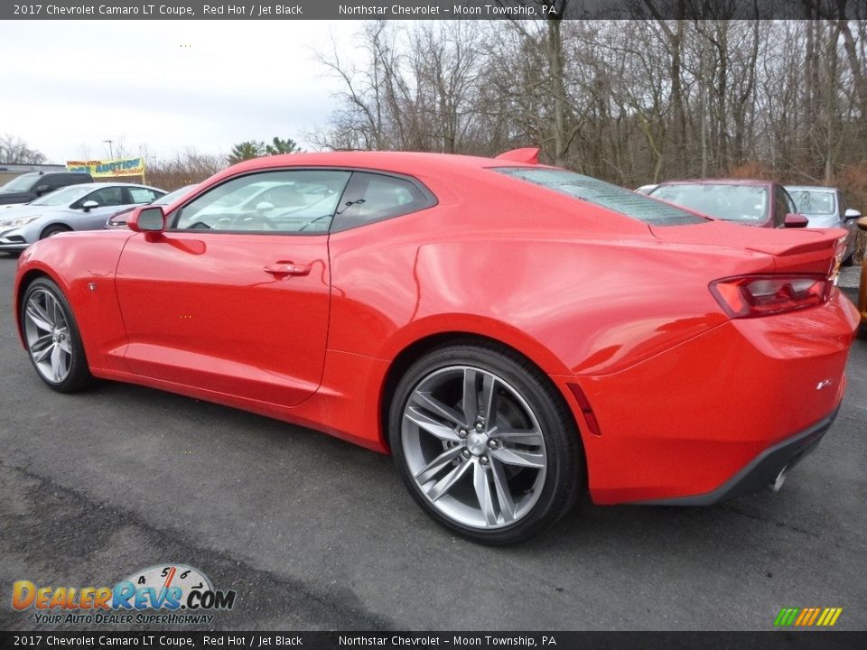 2017 Chevrolet Camaro LT Coupe Red Hot / Jet Black Photo #9