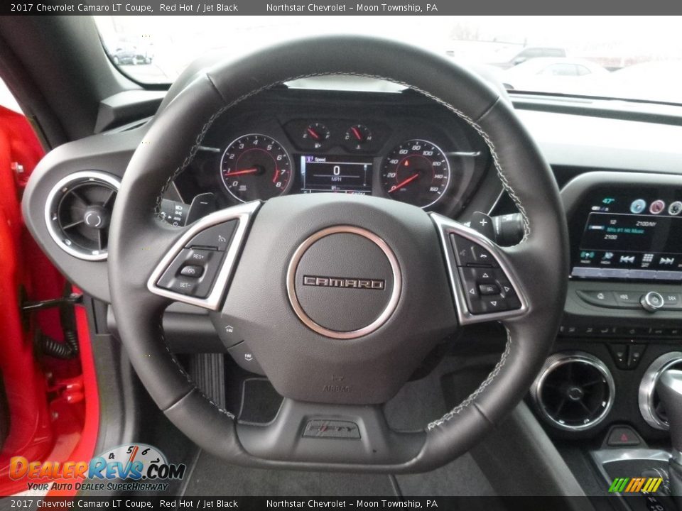 2017 Chevrolet Camaro LT Coupe Red Hot / Jet Black Photo #17