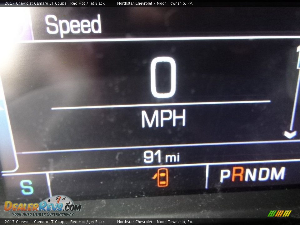 2017 Chevrolet Camaro LT Coupe Red Hot / Jet Black Photo #20