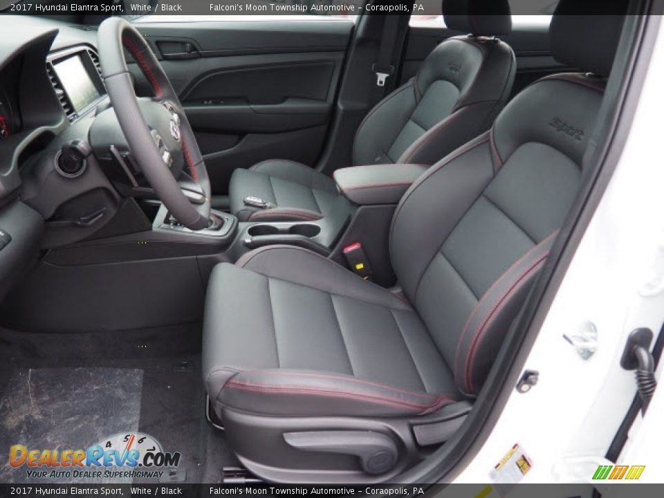 Front Seat of 2017 Hyundai Elantra Sport Photo #4