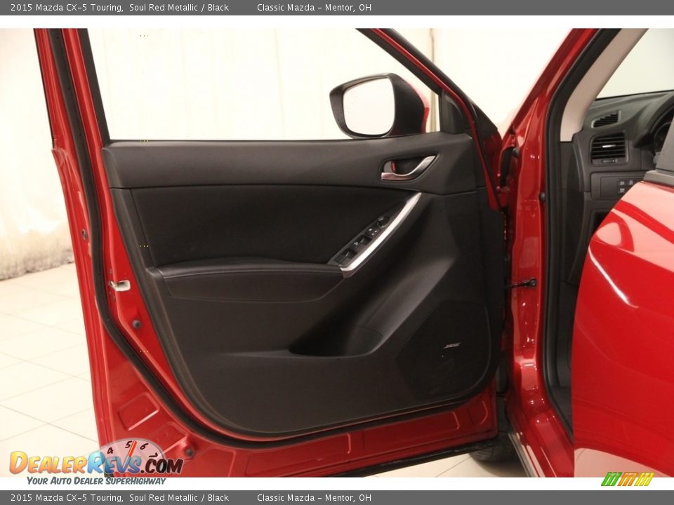 2015 Mazda CX-5 Touring Soul Red Metallic / Black Photo #4