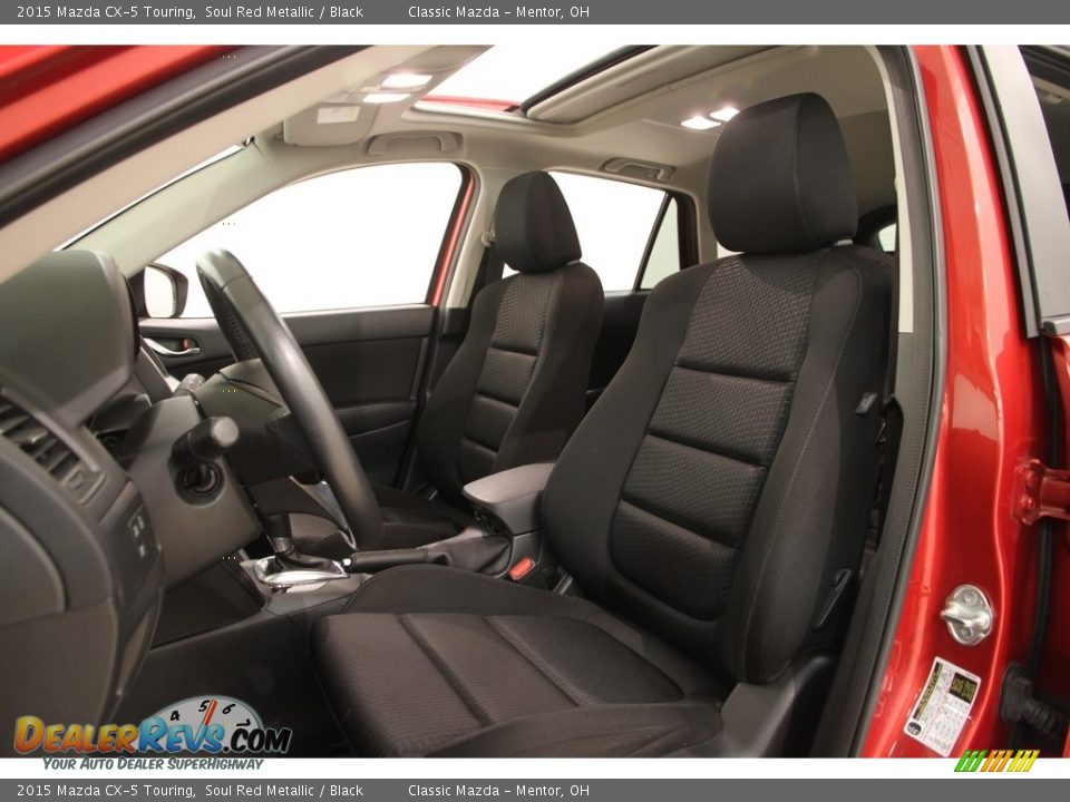2015 Mazda CX-5 Touring Soul Red Metallic / Black Photo #5