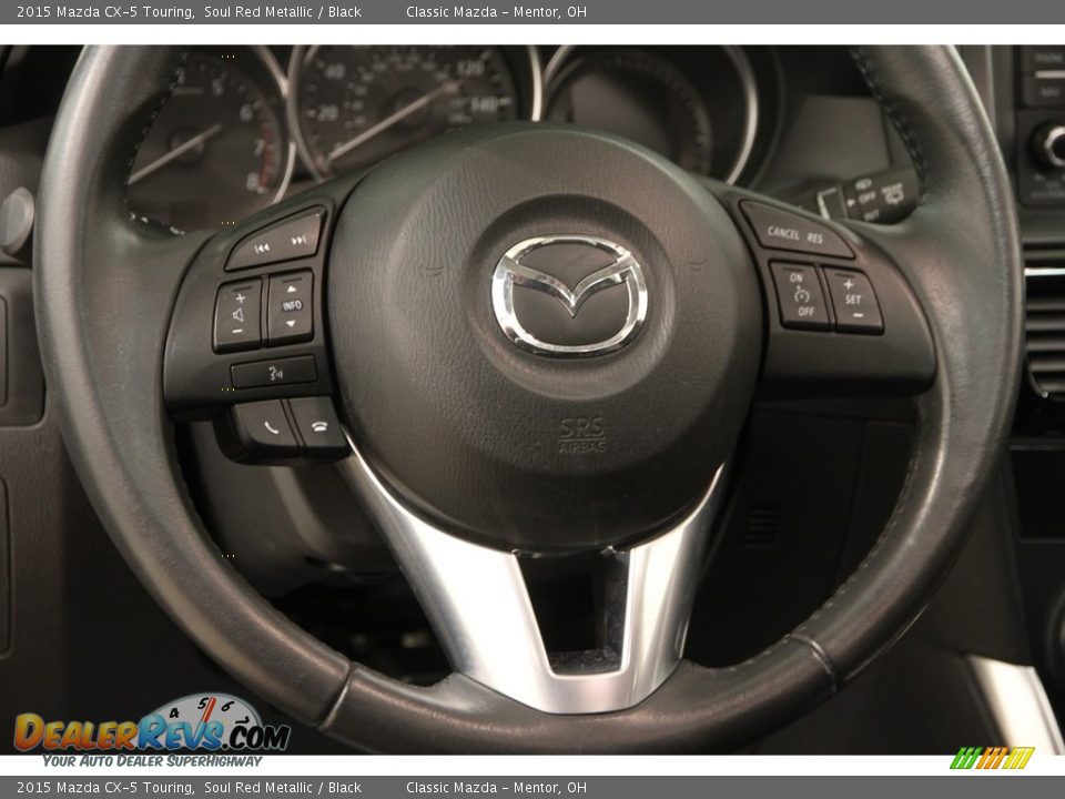 2015 Mazda CX-5 Touring Soul Red Metallic / Black Photo #6