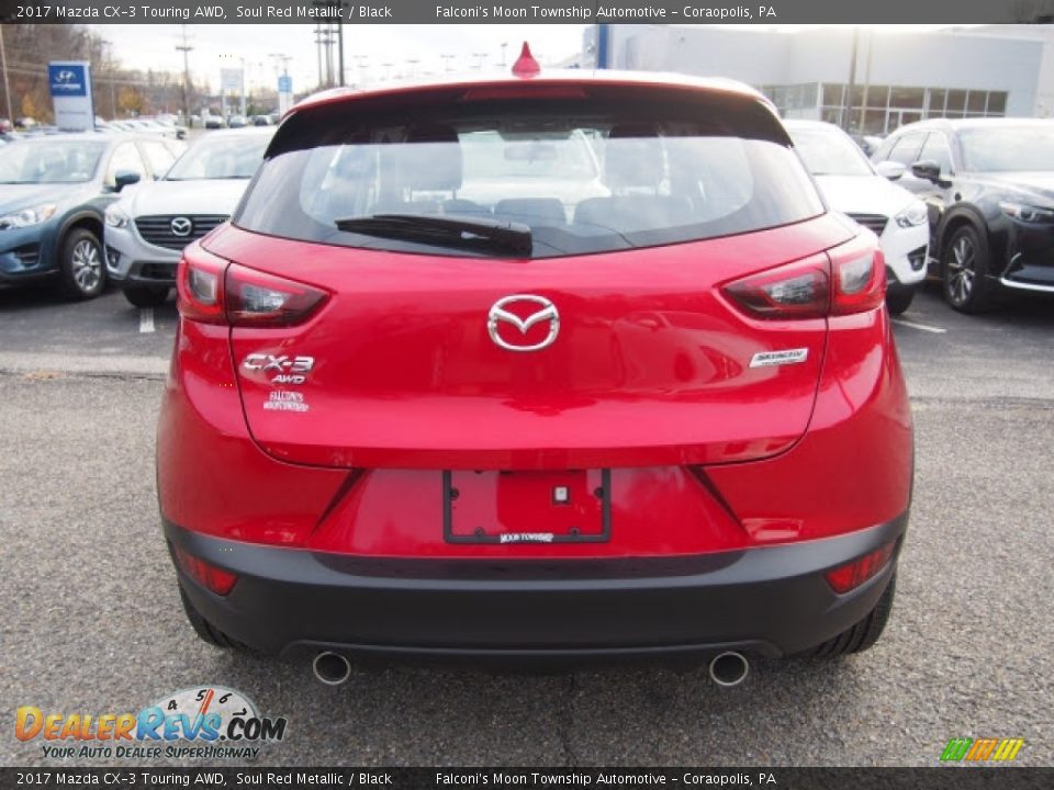 2017 Mazda CX-3 Touring AWD Soul Red Metallic / Black Photo #3