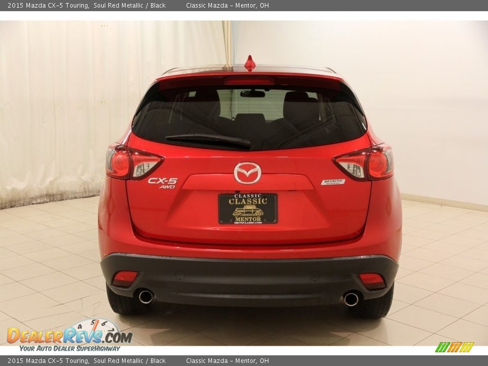 2015 Mazda CX-5 Touring Soul Red Metallic / Black Photo #15