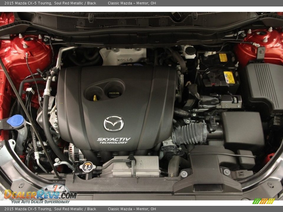 2015 Mazda CX-5 Touring Soul Red Metallic / Black Photo #16