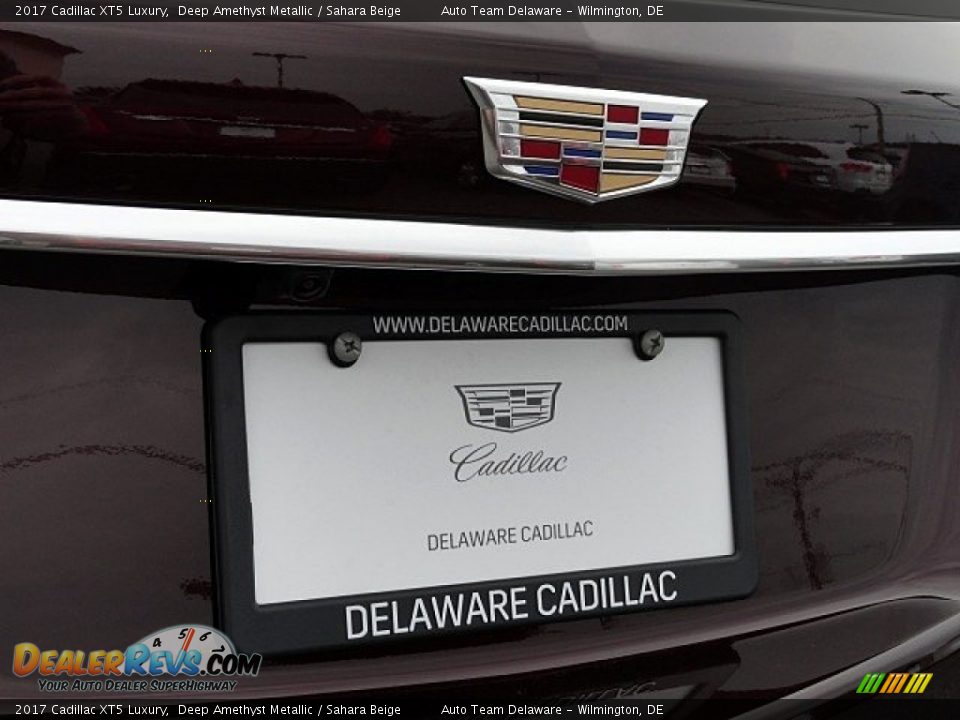 2017 Cadillac XT5 Luxury Deep Amethyst Metallic / Sahara Beige Photo #32