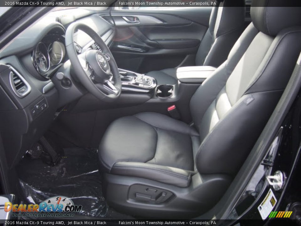 2016 Mazda CX-9 Touring AWD Jet Black Mica / Black Photo #4