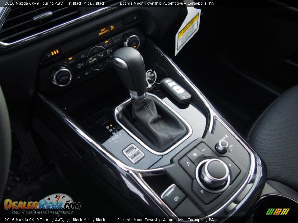 2016 Mazda CX-9 Touring AWD Jet Black Mica / Black Photo #7