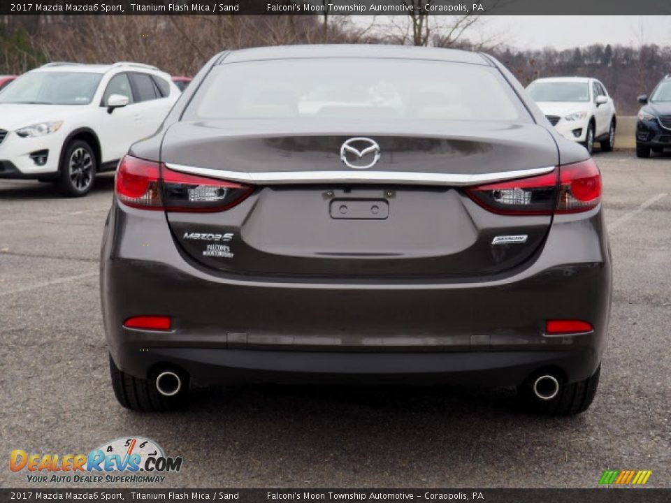 2017 Mazda Mazda6 Sport Titanium Flash Mica / Sand Photo #3