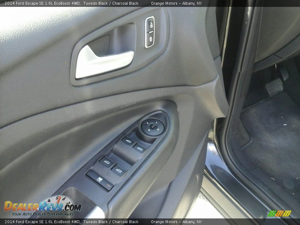 2014 Ford Escape SE 1.6L EcoBoost 4WD Tuxedo Black / Charcoal Black Photo #23