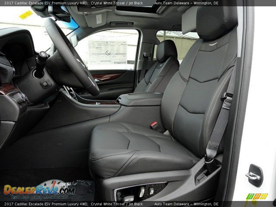 Front Seat of 2017 Cadillac Escalade ESV Premium Luxury 4WD Photo #16